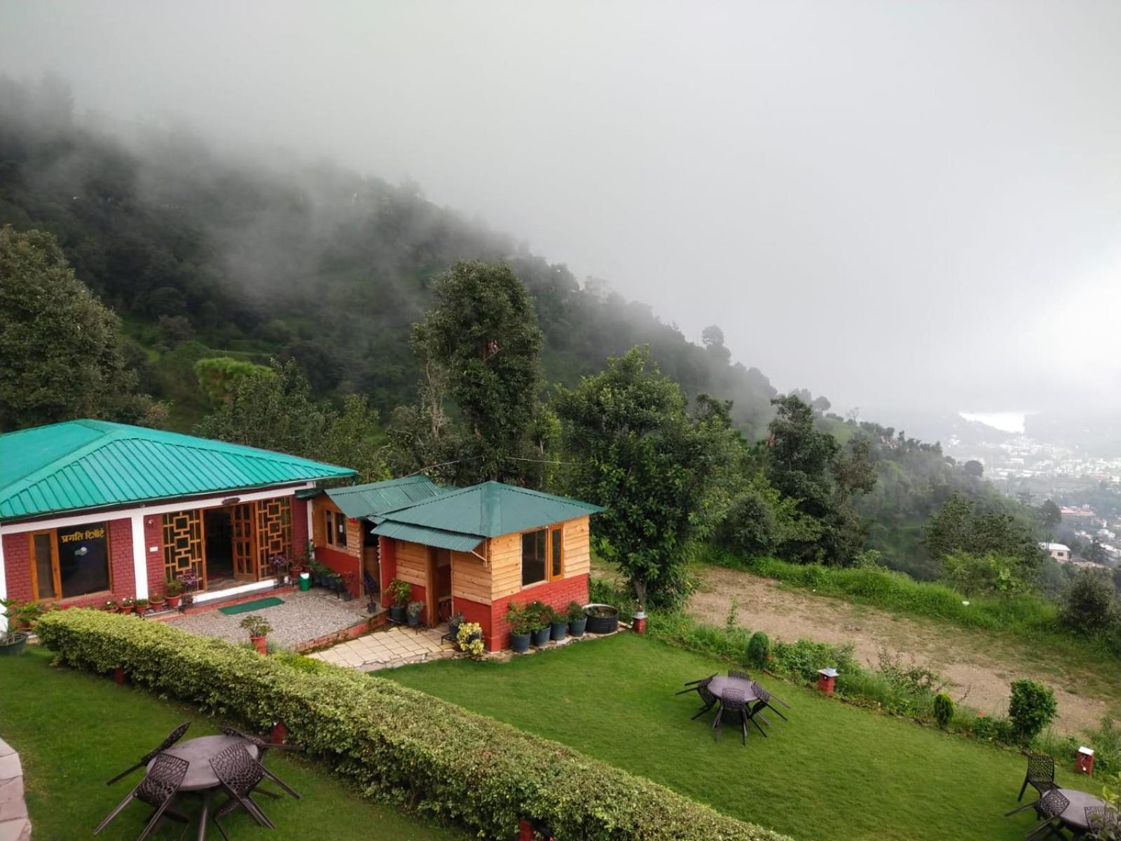 Pragati Resort & Restaurant- Eden Of Kumaon Bhowali Экстерьер фото
